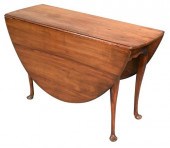 QUEEN ANNE CHERRY DEMILUNE TAB
