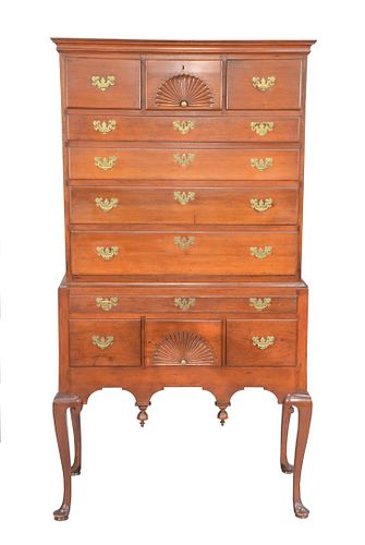 QUEEN ANNE CHERRY FLAT TOP HIGH