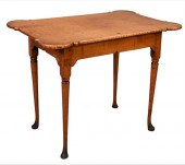 QUEEN ANNE CHERRY TEA TABLE, N