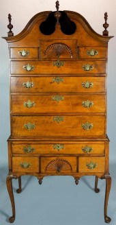 QUEEN ANNE CHERRYWOOD BONNET T