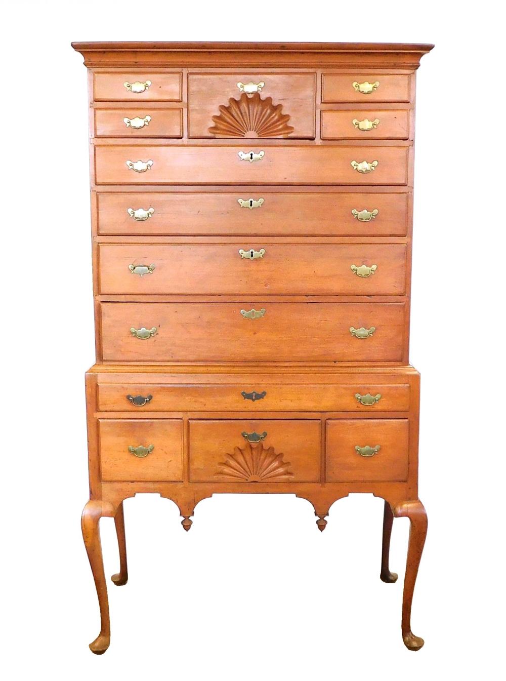 +QUEEN ANNE CHERRYWOOD FLATTOP