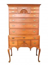 +QUEEN ANNE CHERRYWOOD FLATTOP