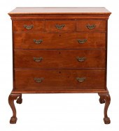 QUEEN ANNE CHEST LATE 18TH CEN