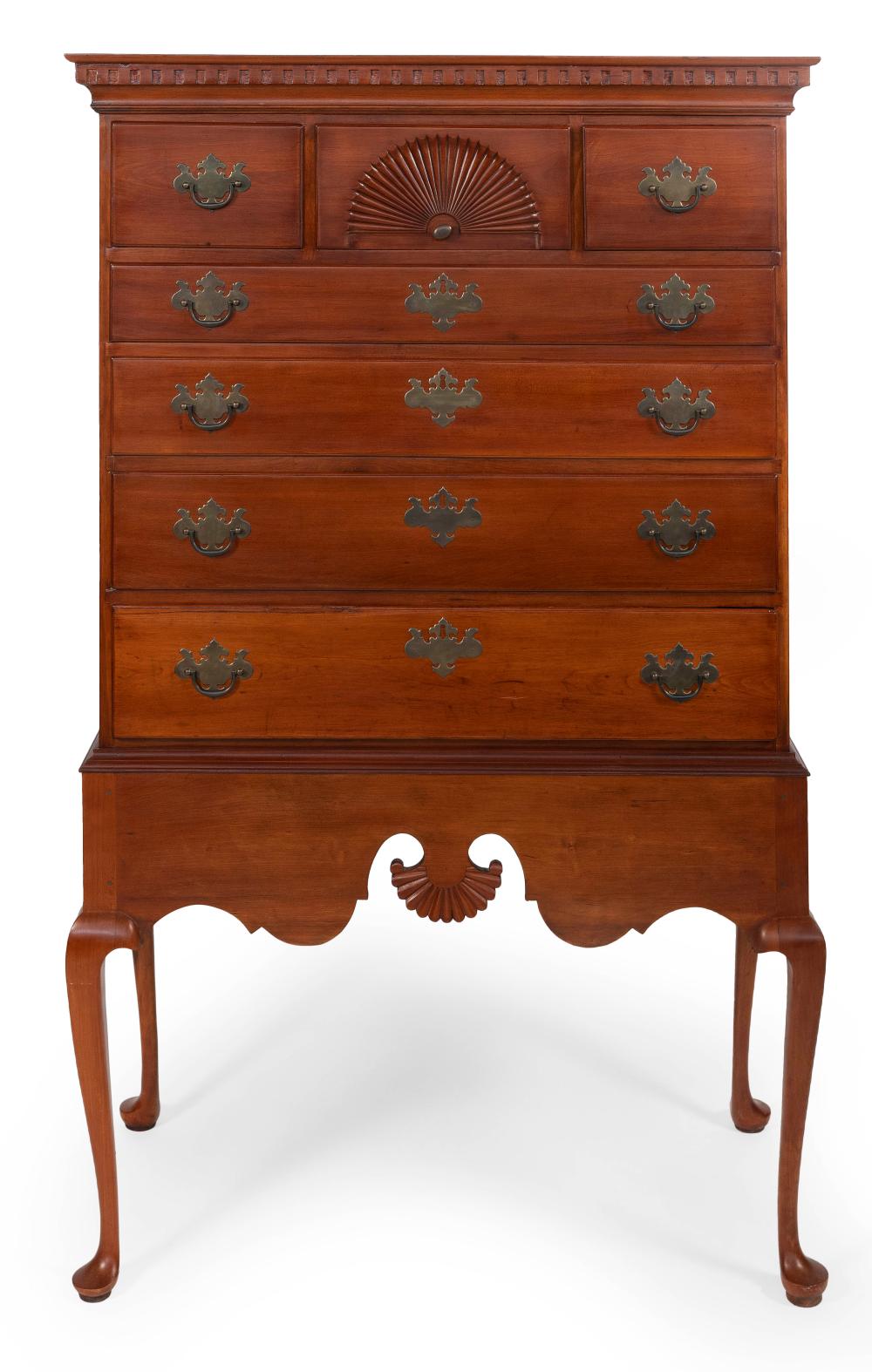 QUEEN ANNE CHEST ON FRAME LATE 18TH