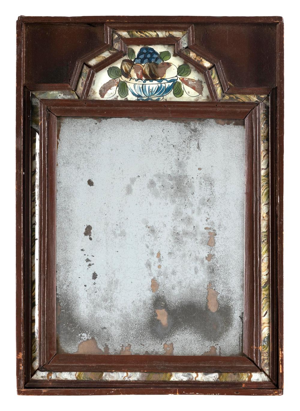 QUEEN ANNE COURTING MIRROR 18TH
