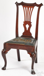 QUEEN ANNE DINING CHAIR<br>Mid