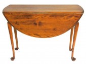 QUEEN ANNE DROP LEAF TABLE, 18