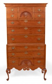 QUEEN ANNE DUNLAP-STYLE TWO-PA