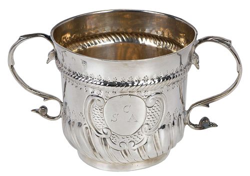 QUEEN ANNE ENGLISH SILVER TWO
