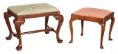 QUEEN ANNE FOOTSTOOL, CHIPPEND