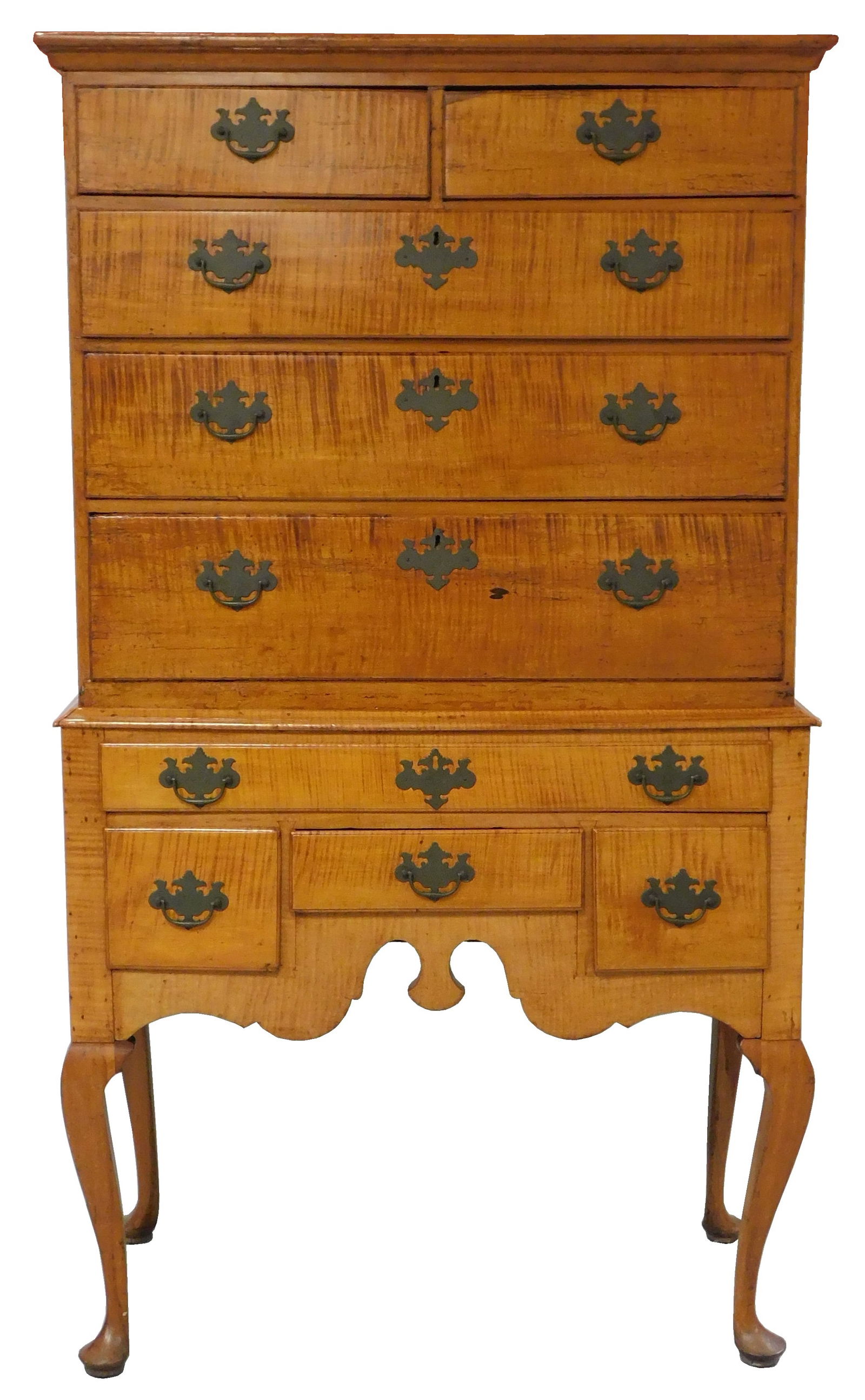QUEEN ANNE HIGHBOY, 20TH C.,