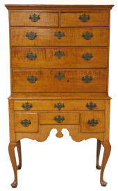QUEEN ANNE HIGHBOY, 20TH C., C
