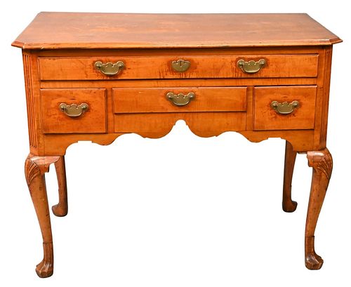 QUEEN ANNE HIGHBOY BASE, MAPLE