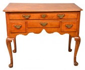 QUEEN ANNE HIGHBOY BASE, MAPLE