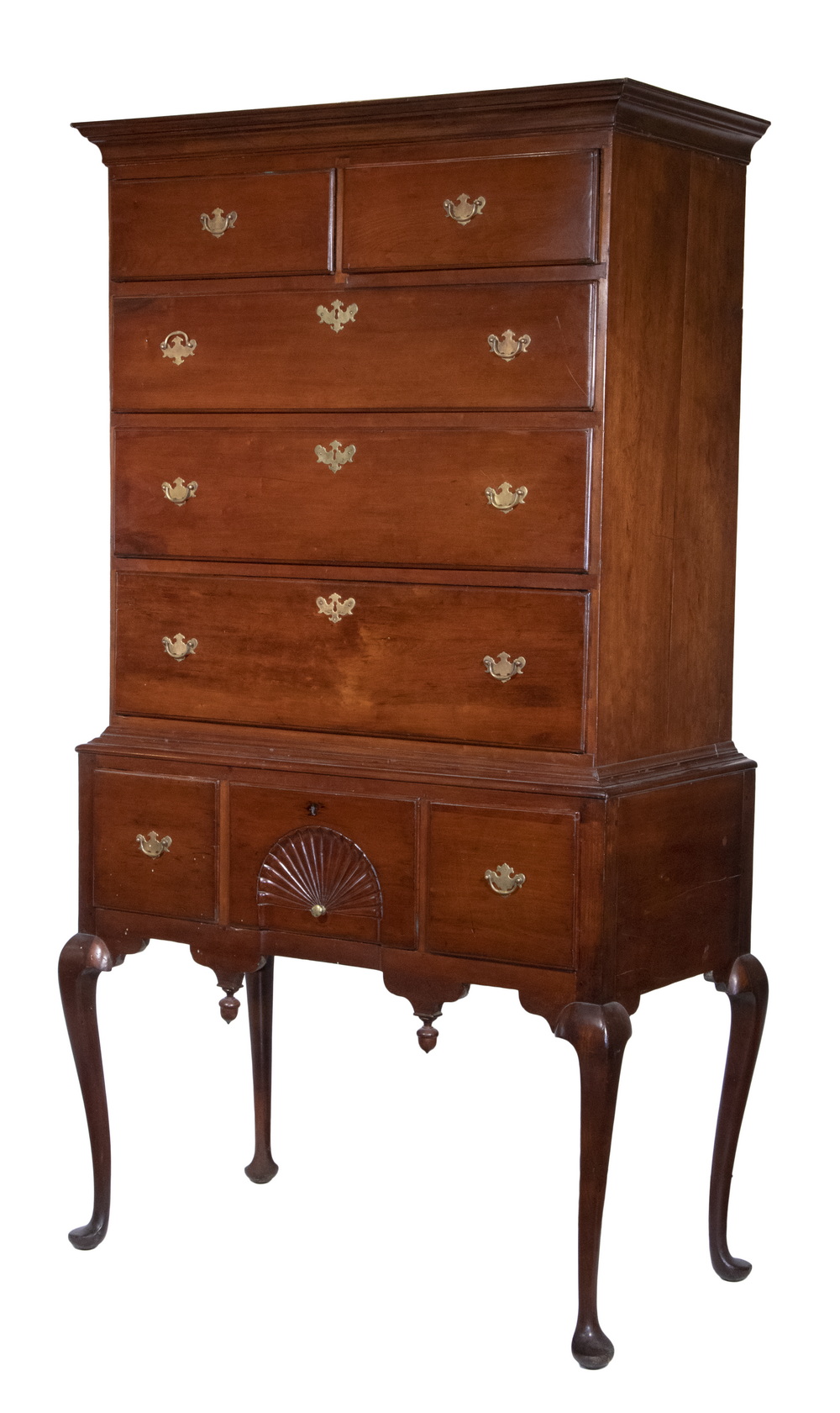 QUEEN ANNE HIGHBOY Mid-18th c.