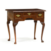 QUEEN ANNE INLAID WALNUT DRESS