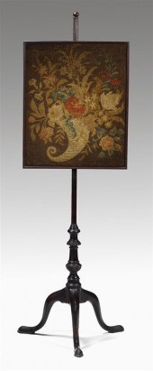 Queen Anne mahogany and needle