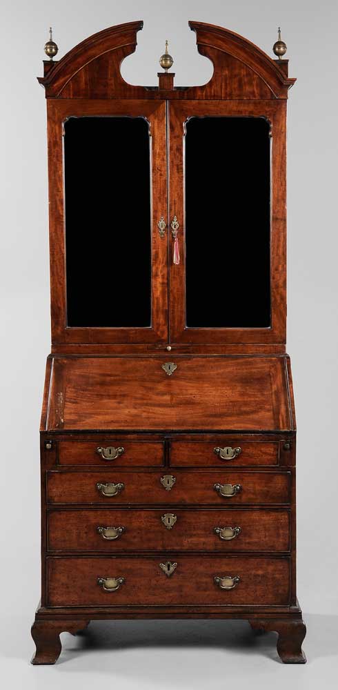 Queen Anne Mahogany Desk and