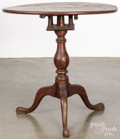 QUEEN ANNE MAHOGANY TEA TABLE,