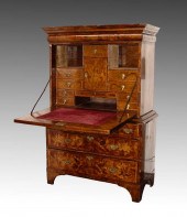 QUEEN ANNE PERIOD WALNUT AND O