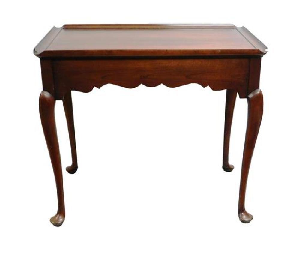 QUEEN ANNE REPRODUCTION TEA TABLE