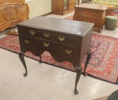 QUEEN ANNE REVIVAL MAHOGANY LO