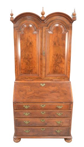 QUEEN ANNE SECRETARY DESK WITH
