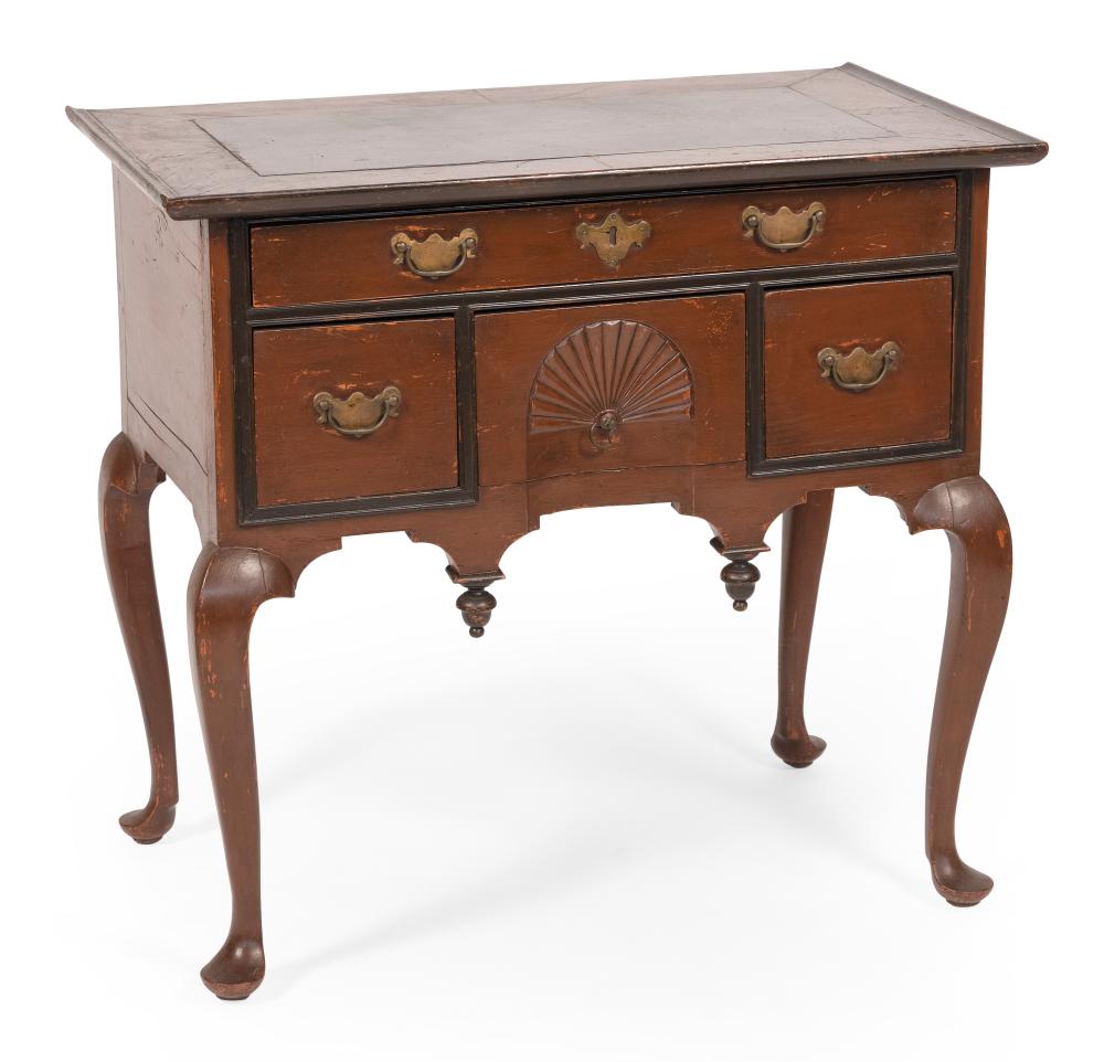QUEEN ANNE SLAB-TOP LOWBOY