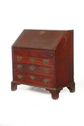 QUEEN ANNE SLANT-FRONT DESK.