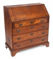 QUEEN ANNE SLANT-LID DESK CIRC