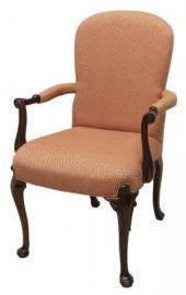 QUEEN ANNE STYLE ARMCHAIR, SOU