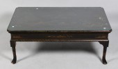 QUEEN ANNE STYLE BLACK JAPANNE