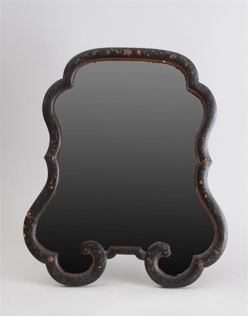 QUEEN ANNE STYLE BLACK LACQUER