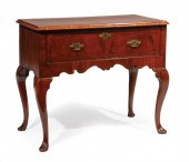 QUEEN ANNE-STYLE BURL WALNUT S