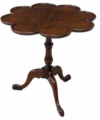 QUEEN ANNE STYLE BURLWOOD