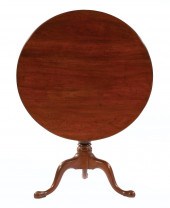 QUEEN ANNE-STYLE CARVED WALNUT