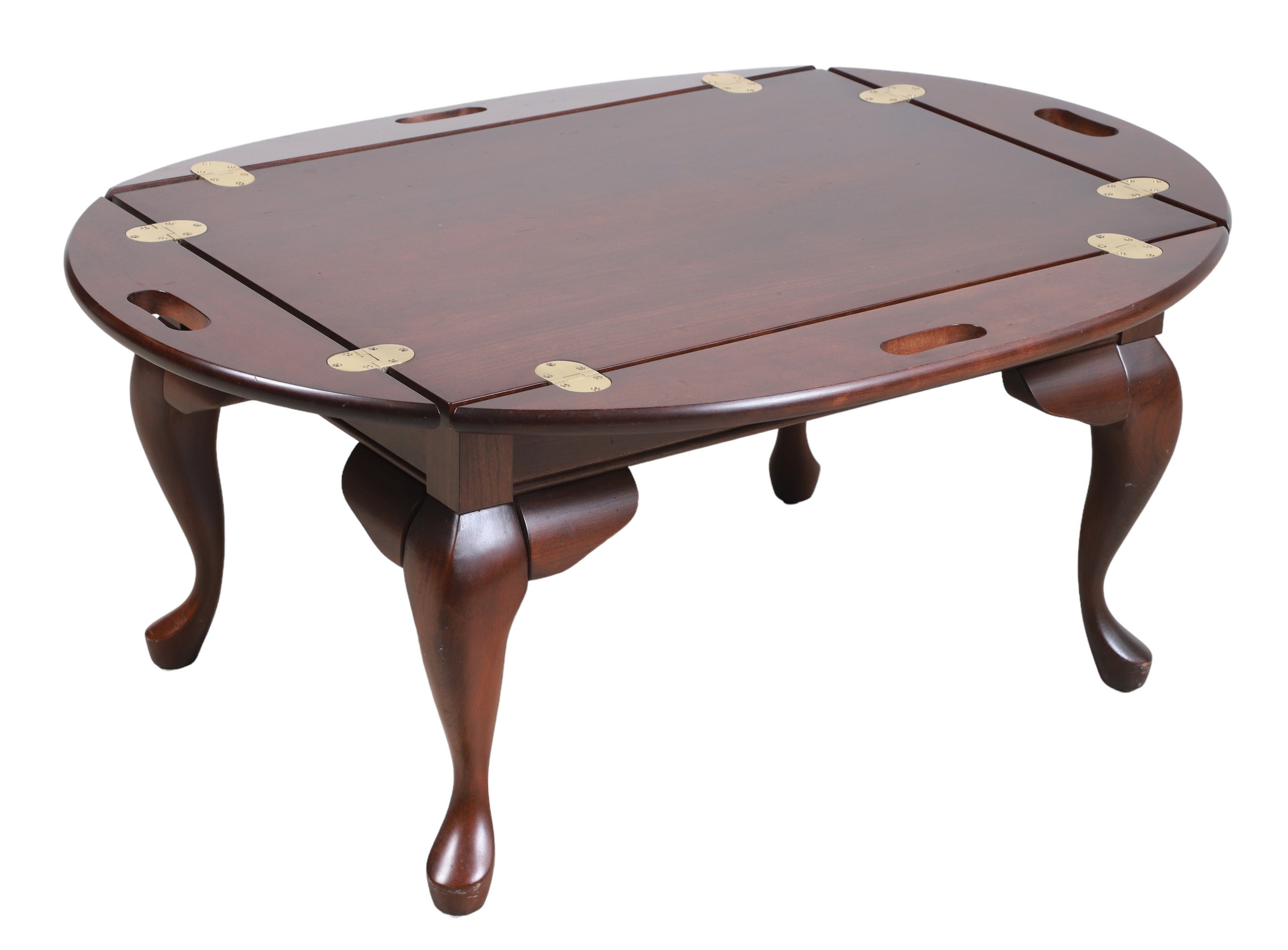 Queen Anne style cherry butlers