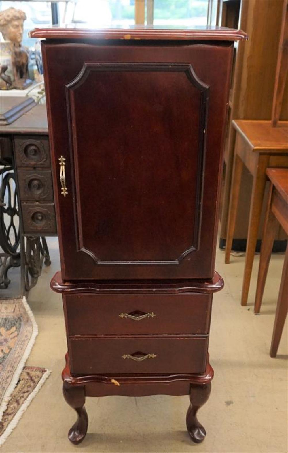 QUEEN ANNE STYLE CHERRY FINISH