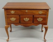 Queen Anne style cherry lowboy