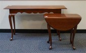 QUEEN ANNE STYLE CHERRY SOFA T