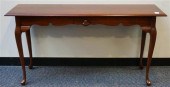 QUEEN ANNE STYLE CHERRY SOFA T