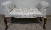 QUEEN ANNE STYLE CHERRY UPHOLS