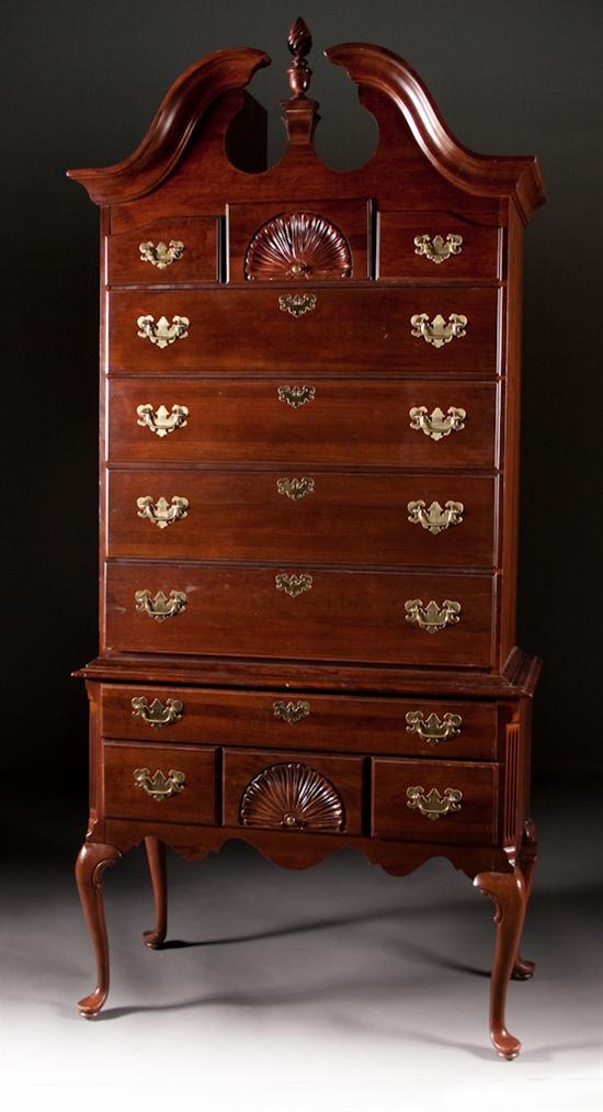 Queen Anne style cherrywood