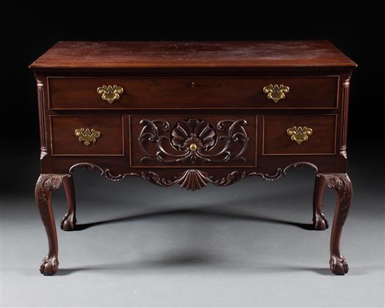 Queen Anne style cherrywood