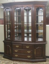 QUEEN ANNE STYLE CHINA DISPLAY
