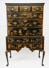 QUEEN ANNE STYLE CHINOISSERIE