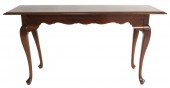QUEEN ANNE STYLE CONSOLE TABLE