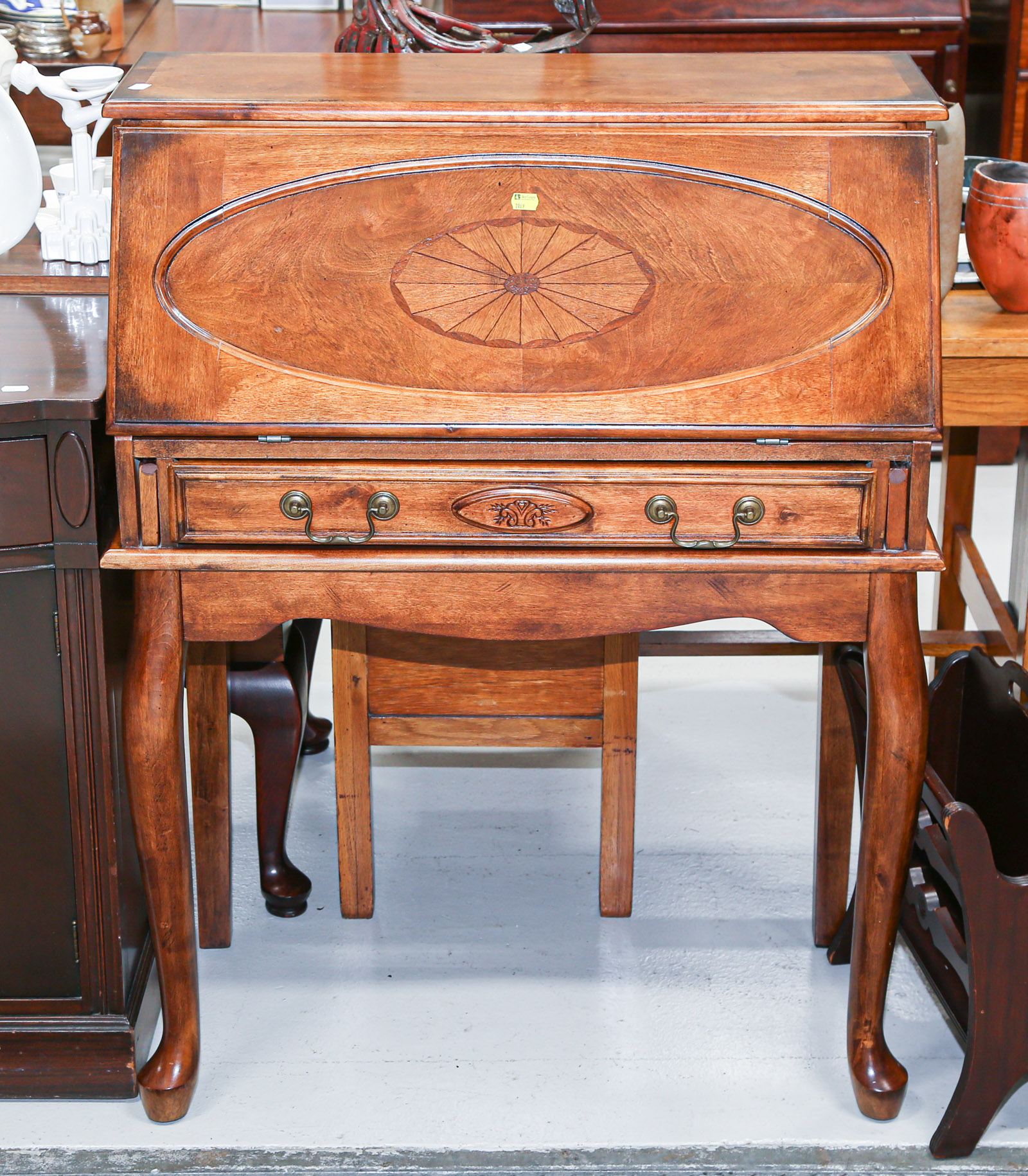 QUEEN ANNE STYLE FALL-FRONT DESK