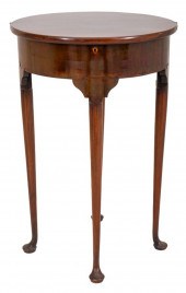 QUEEN ANNE STYLE FLIP TOP THRE
