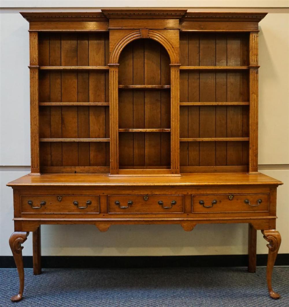 QUEEN ANNE STYLE FRUITWOOD TWO PART